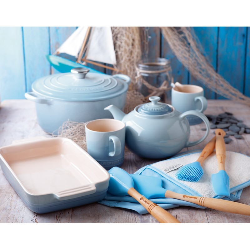 Le Creuset Stoneware Petite Round Casserole, 0.25 L - Coastal