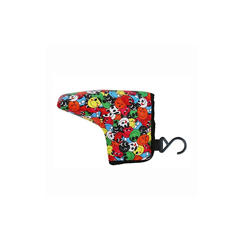 LYNX Hanging Pocket Family Pattern Putter Cover with Hooks