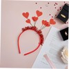 Baluue Heart Headband Valentine's Day Party Hair Accessory Adorable Heart