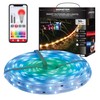 Monster Smart 50 Foot RGB+IC+WW Outdoor LED Light Strip, Sound