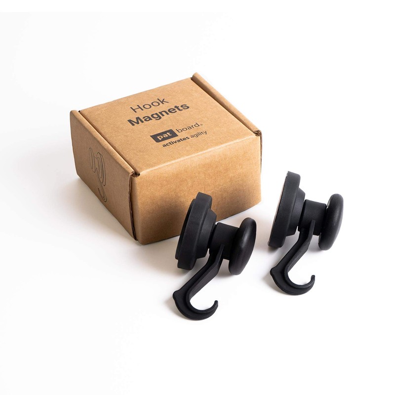 PATBOARD Strong Magnetic Hooks - Set of 2 - Powerful