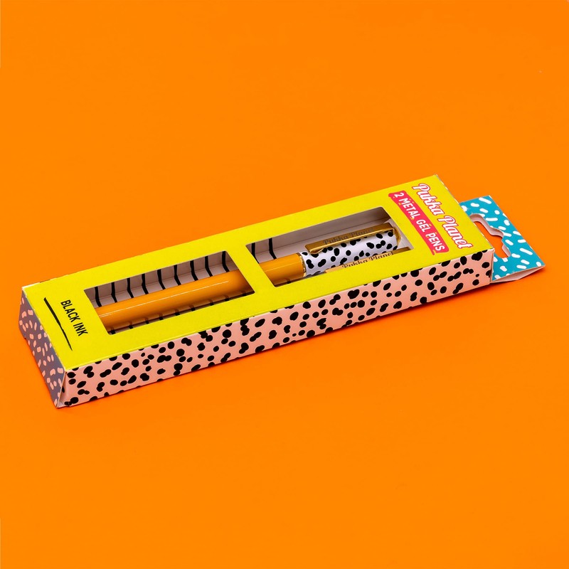 Pukka Pad, Pukka Planet Metal Pens with Refillable Gel Ink