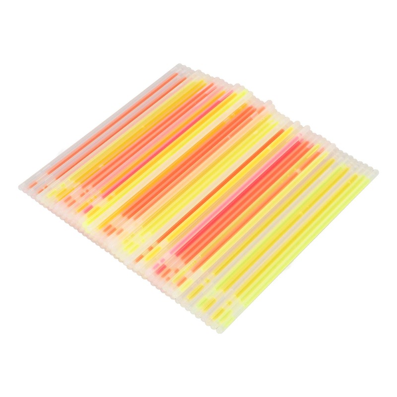 100PCS Glow Sticks Safe Waterproof Light Sticks Glow in The