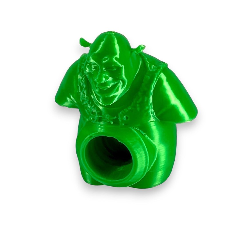 Green skinned ogre Pooping Toothpaste Cap Fun Interesting Gadgets Gift