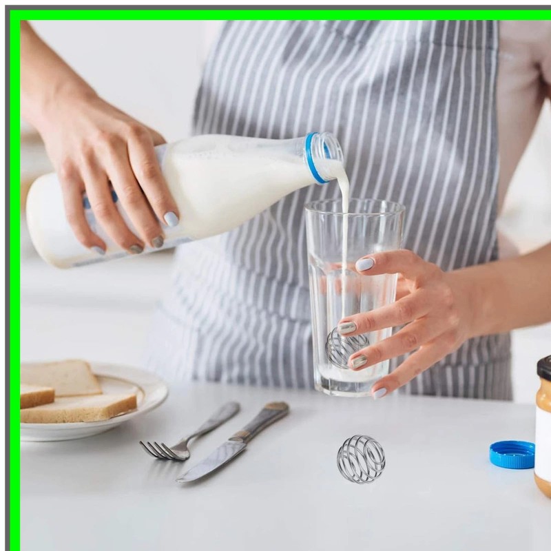 MODAIS Stainless Steel Protein Mixer Balls for Shaker Cups -