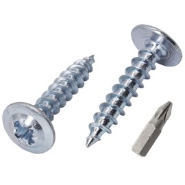 (Pack of 250 pcs) Zinc Plated Steel 4.0 x 20 mm Wood Screws, Metal Screws, Modified Truss Head, Self Tapping (250, 4.0 x 20 mm)