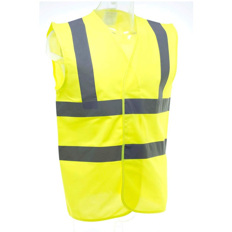 Yoko Unisex Premium Hi-Vis Waistcoat Vest / Jacket (S) (Hi