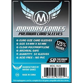 Mayday Games Premium Card Sleeves, 50 pcs