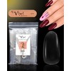By Vixi 600 Long Oval Nails with Preparation File, 10