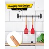 Pack of 2 Silicone Cooking Spatula, Heat Resistant Solid Turner,