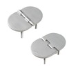 White Water Marine Stainless Oval Hinges (61137S - Oval Hinge)