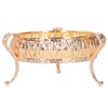 Fruit Tray Metal Round Place Snacks Small Jewelry Multifunctional Home