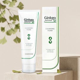 Ginkgo Charmzone Ginkgo Natural Cleansing Foam 180ml / 참존 징코 내츄럴 클렌징 폼 180ml
