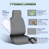 Yudara Custom-Fit Front Seat Cover for 2006-2025 Isuzu NPR, Premium