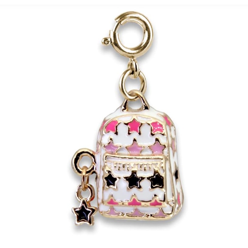 Backpack Charm with Gold Star