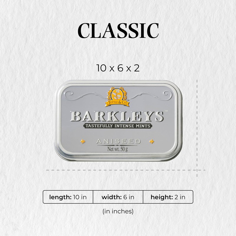 Barkleys Aniseed (6 x 50g)