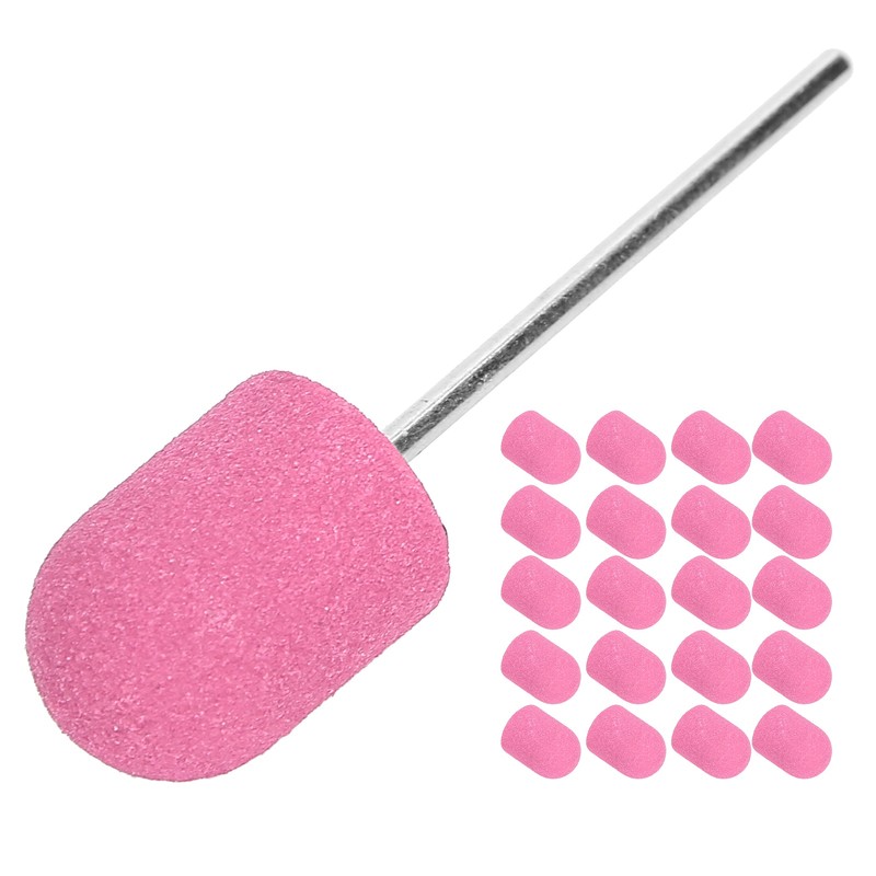 Nail Art Sanding Cap Nail Drill Bits Polishing Grinding Sanding