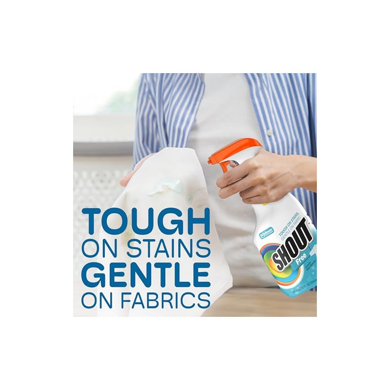 Shout Fragrance-Free Trigger, 22 oz (Packaging May Vary)