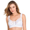 Miss Mary of Sweden Lovely Lace Non-Wired Bra - White,