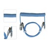 Gaming Keyboard Cable Professional Retractable Sturdy Connector Coiled Keyboard Cable