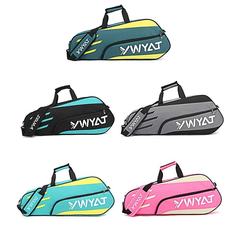 FMAFNLY Badminton Racket Bag, Tennis Shoulder Bag, Case, Sports, Rackets