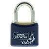 Burg-Wächter Brass Padlock with Plastic Sheath, 3.5 mm Shackle Thickness,