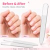 Derlaier Nano Glass Nail File 3 Pack, Professional Manicure Pedicure