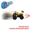 CaDA Quad Vehicle Building Block Set with Pull Back Function,