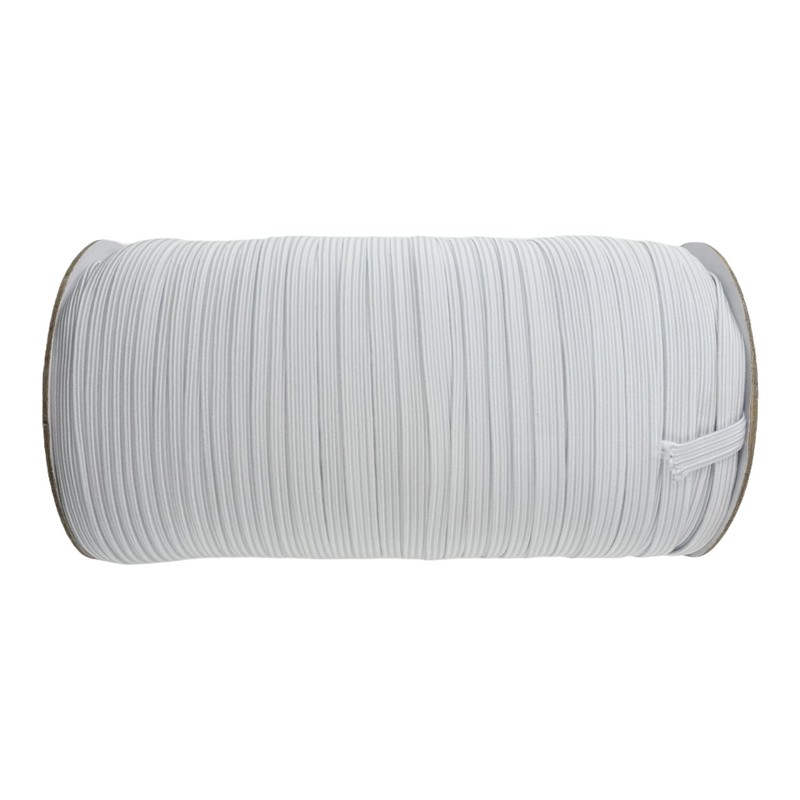 Trimming Shop 12mm Wide Flat Elastic Band, Stretchable Waistband Tape