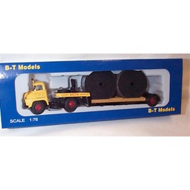 basetoys Albion Lowloader & Cable Drum Edward Beck truck 1.76 railway scale model