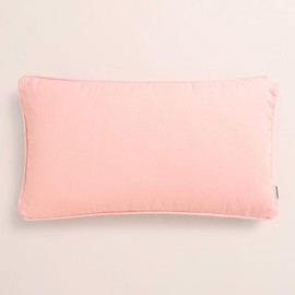 ROOM99 Pure Decorative Cushion Cover, Throw Cushion Cover, Aesthetic, Modern, Bedroom, Living Room Decor, Powder Pink, 30 x 50 cm