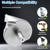 JIZZU Step Drill Bit 6-60mm HSS Spiral Cone Hole Cutter,