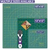 The Quilted Bear Rotating Cutting Mat 12" x 12" -