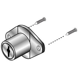 Mag #8777 7/8 In. Flush Drawer & Cabinet Lock