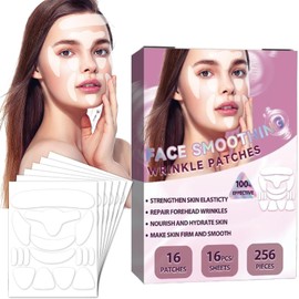 Facial & Forehead Wrinkle Patches, Smile Line Patches 256 Pcs