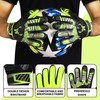 HHH Fußball-Torwarthandschuhe für Jungen, Kinder, Jugendliche, Fußball-Torwarthandschuhe mit 4 mm