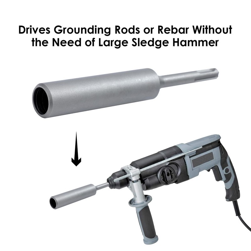 TOPWAY SDS Plus Ground Rod Driver 170 x Ø19mm, 10mm