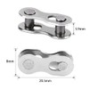 Kigauru 10 Pairs Bike Chain Connector 10 Speed Chain Steel