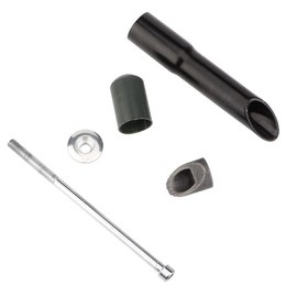 LGEGE Bike Quill Stem Adapter, Adjustable Bicycle Front Fork Extension Tube 25.4 mm to 28.6mm for 1-1/8" Threadless Size Converter