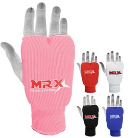 MRX BOXING & FITNESS Elasticated Training Karate Mitt Fist Guards Protector (Pair)