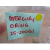 Mercury *NEW OEM* 0750 Mercury O-RING 25-20081