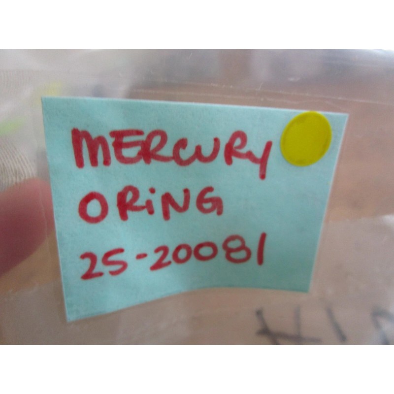 Mercury *NEW OEM* 0750 Mercury O-RING 25-20081