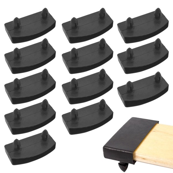 12 Pcs Plastic Bed Slat Holders, Side and Center Bed