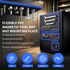 faxhool 3 PCS Magnetic Tool Mat, PVC Flexible Magnetic Organizer