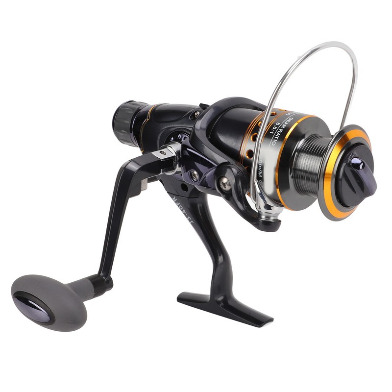 Dual Drag Spinning Reel Carp 7+1BB Fishing Wheel with Aluminium
