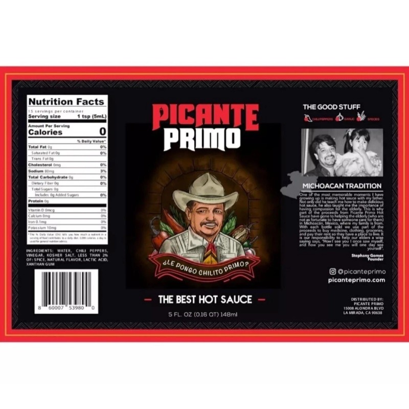 Primo Picante Primo Hot Sauce ¿Le Pongo Chilito Primo? The