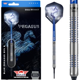 Bull's NL Soft Darts Blue Pegasus 95% Tungsten Softtip Darts Soft Dart 20 g