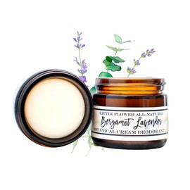 Natural Deodorant - Lavender Bergamot Cream Deodorant