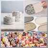 YOBTOP Resin Casting Powder 3000g with 5 Pigments - Fast