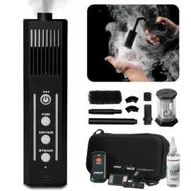 PMI SmokeNINJA PRO Portable Fog Machine, Improved Overheating Protection 3 Minutes Single Burst Output 3x Faster Recovery USB-C Control for Superior Fog, Steam, and Dry Ice Effect(PRO KIT)